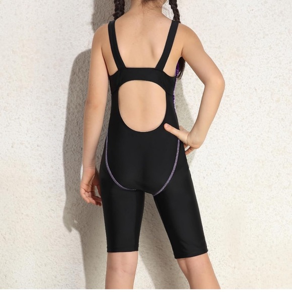 Cadocado NWT Girls Athletic One Piece Competitive Swimsuit Size 12-14 - Picture 5 of 5